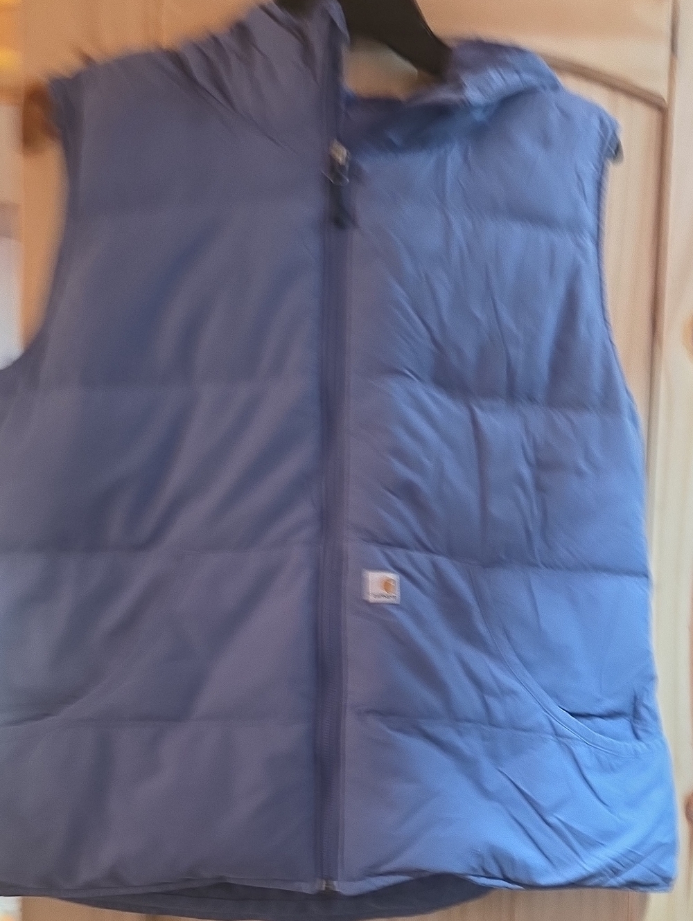 Carhartt Women's Lavender  Quilted Hooded Puffer Vest